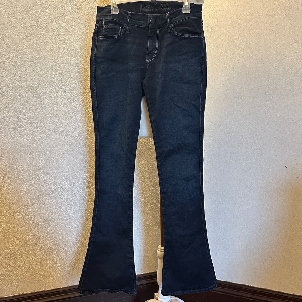 7 For All Mankind The Lexie Kaylie Petite Blue Denim Size 25